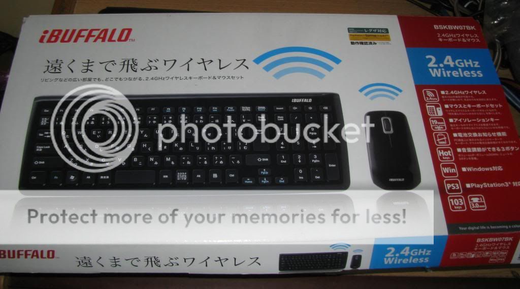 Bàn phím và chuột Wireless BSKBW07WH, BSKBW07BK - 2