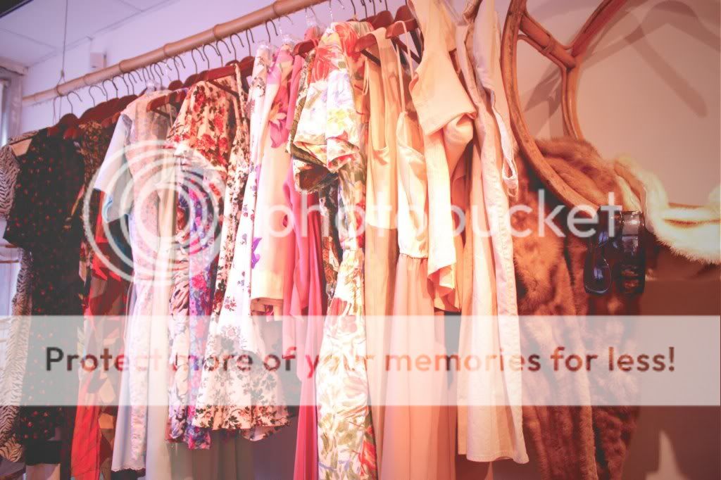 vintage clothes rack Pictures, Images and Photos