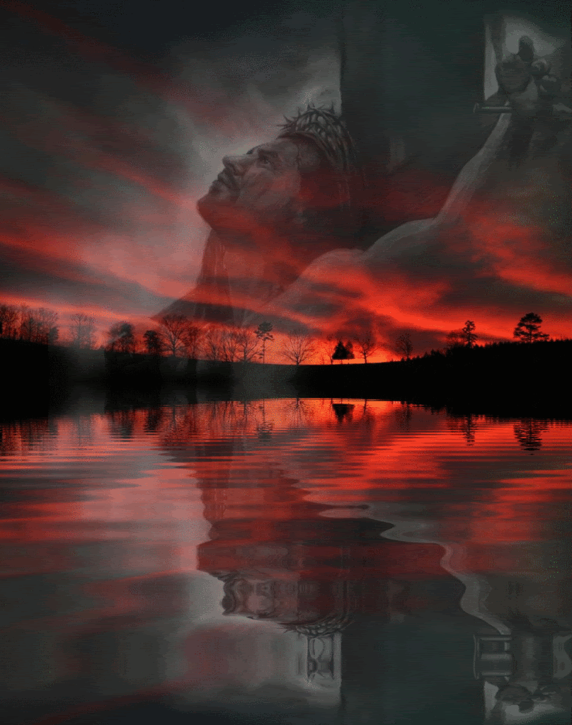 gif,reflet,eau,liquide,creation,log,software,gif water reflect,create,creer,croix,cross,cruz,kreuz,crux